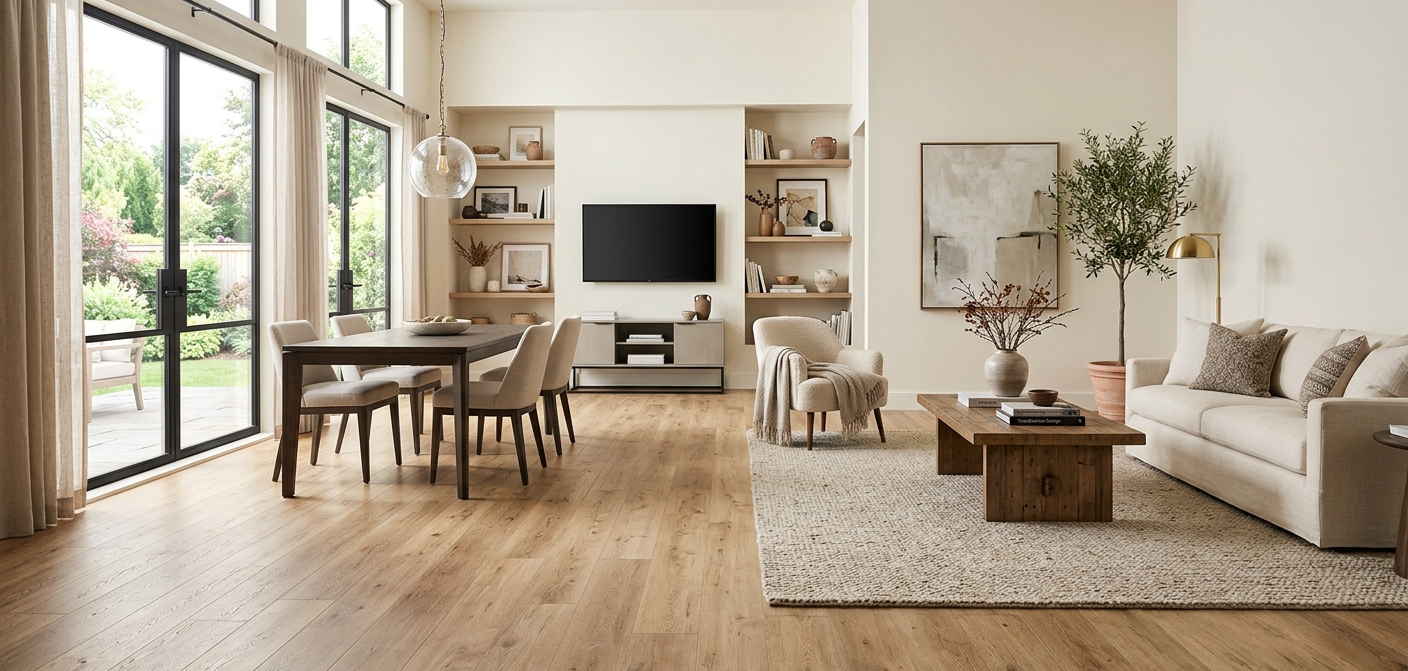 Luxury flooring showroom